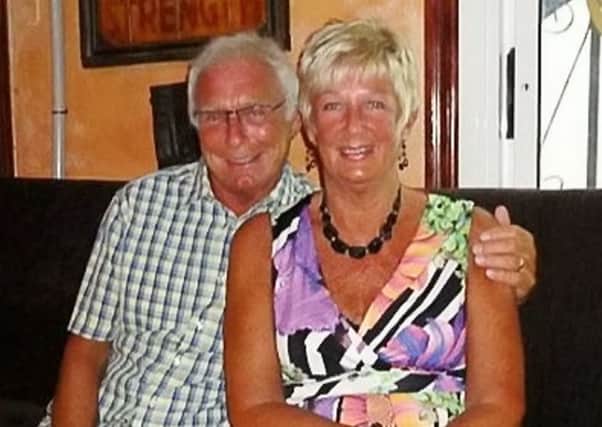 Denis Thwaites,70 and Elaine Thwaites 69 of Blackpool