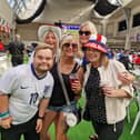 Hundreds gather at Lancashire's biggest Euros fanzone at the Winter Gardens Blackpool to support England