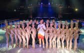 The cast of Pleasure Beach Resort’s Hot Ice Show received an unexpected visit ahead of their opening night – from none other than Tyson Fury.