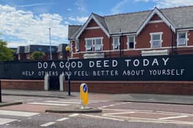 New graffiti has been sprayed onto a fence in Ansdell for multiple weeks - but the artist still remains a mystery