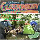 Here are 8 top tips from our experts on how to stay healthy at Glastonbury Festival. (Photo: Leon Neal/Getty Images, NENAD MIHAJLOVIC/AFP via Getty Images)