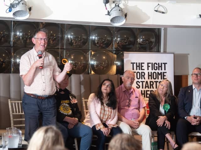 The hustings panel