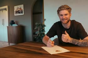 Hayden Coulson has joined Blackpool on a permanent deal 