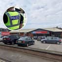 Police are searching for the driver after a woman in her 50s was seriously injured in a hit and run in the Home Bargains car park in Tyldesley Road, Blackpool at around 5.30pm on Thursday