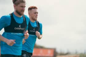 Hayden Coulson and Sonny Carey (Credit: Blackpool FC)