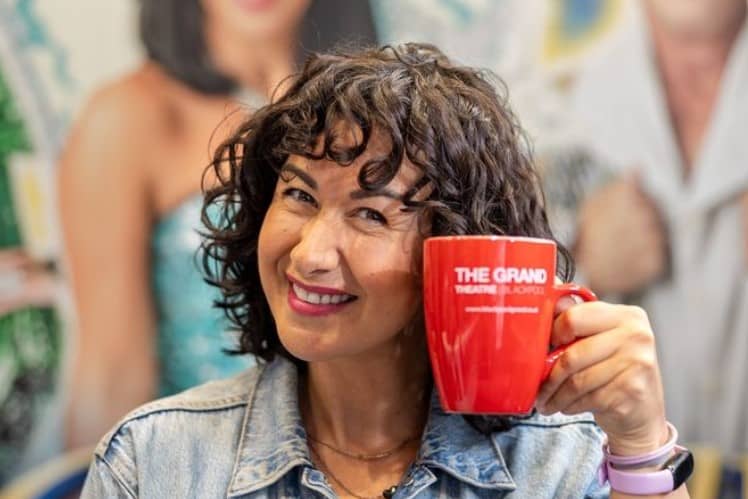 Hayley Tamaddon will be the Fairy Godmother in Blackpool Grand Theatre's Pantomime Cinderella this year. Credit: @grandtheatrebpl on Instagram
