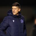 Stevenage manager, former MK Dons striker, Alex Revell. 