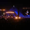 Paul McCartney performs on the Pyramid Stage stage during day four of Glastonbury Festival 2022 (Pic: Getty Images)