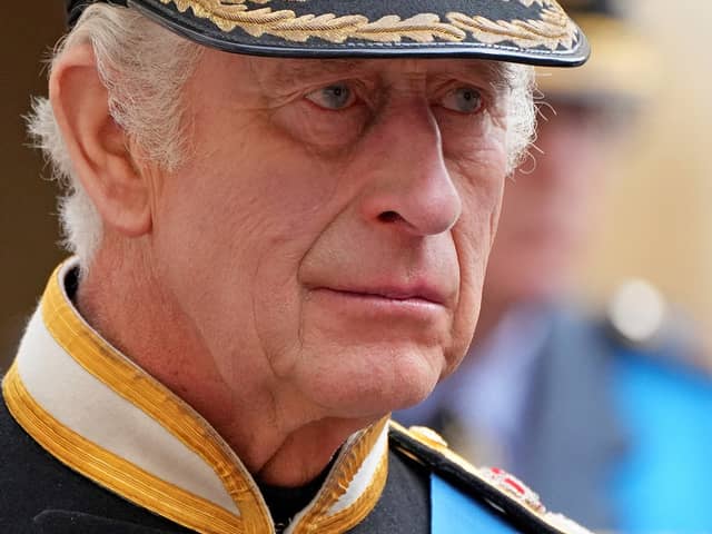 Buckingham Palace has released a new portrait of King Charles III with his family