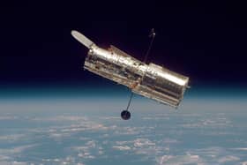 The Hubble telescope sits in low-earth orbit (image: Getty Images)