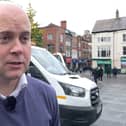 Cllr Liam Robinson, leader of Liverpool Council