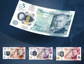 he new bank notes bearing the image of King Charles III are set to go into circulation in mid-2024. Pic: Bank of England.