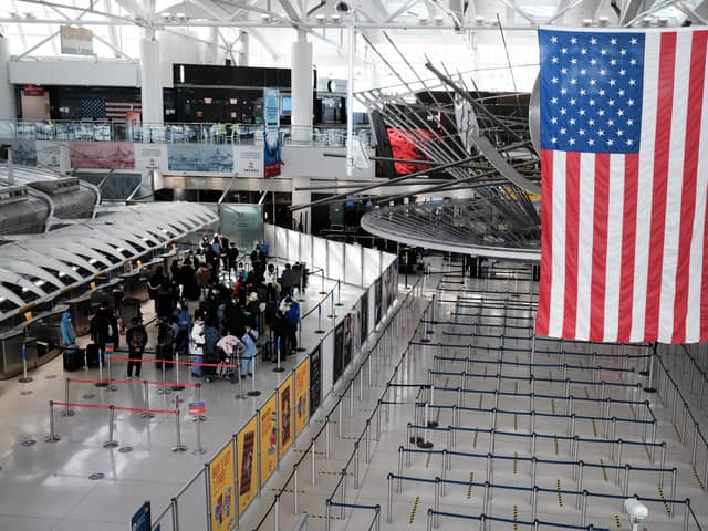 John F Kennedy Airport in New York