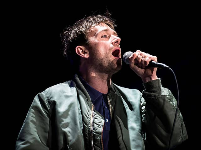 Damon Albarn of the band Blur