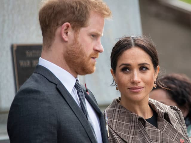 Prince Harry and Meghan Markle are still yet to accept an invite to King Charles III’s coronation - Credit: Getty Images