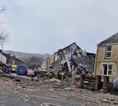 Emergency services have been called to the scene after a suspected gas explosion in Morriston, Swansea