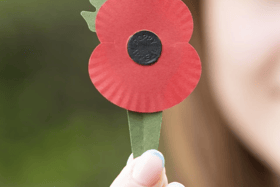 The new plastic-free poppy (Photo: Royal British Legion) 