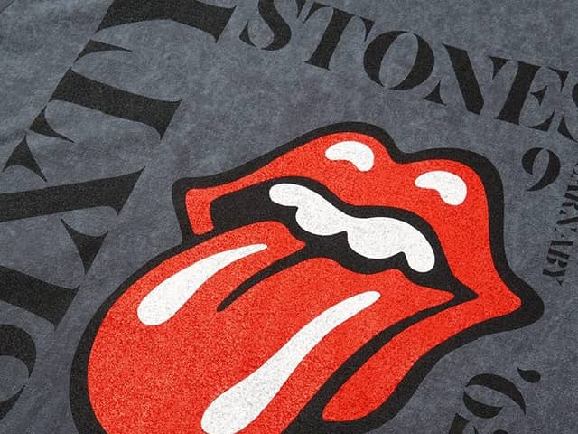 Some of the Rolling Stones 60th anniversaary merchandise