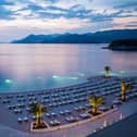 Coastal calm of Valamar President Hotel