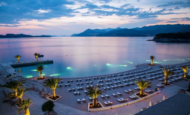 Coastal calm of Valamar President Hotel