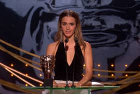 Emma Watson appeared to make a subtle dig towards JK Rowling (Photo: BBC)