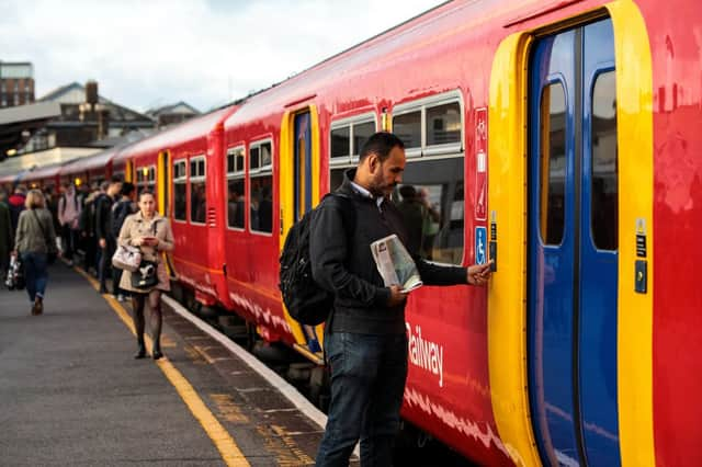 A Merseyrail train in the station. Image: Shutterstock