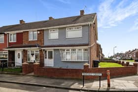 A three-bedroom home has gone up for sale with an interesting feature - a wall with a huge Peaky Blinders mural. 