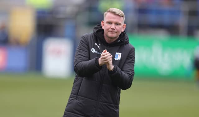 Barrow boss Pete Wild.
