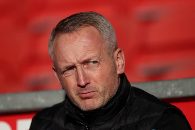 Blackpool boss Neil Critchley.