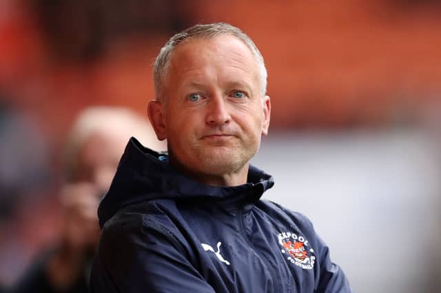 Blackpool boss Neil Critchley.