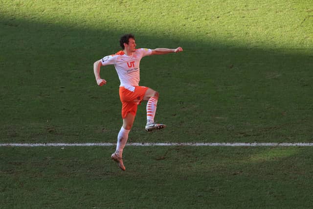 Blackpool’s Matty Virtue.