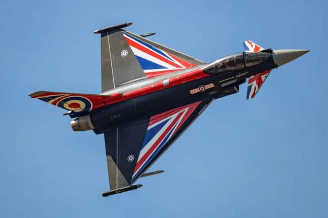 A Typhoon set to appear at Blackpool Airshow 2023