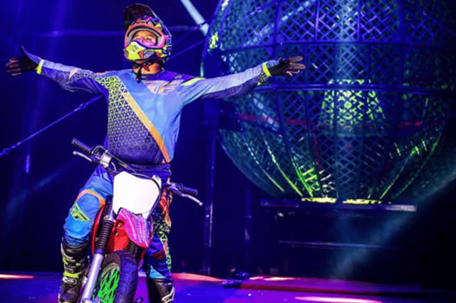 Globe of Speed at Blackpool Tower Circus