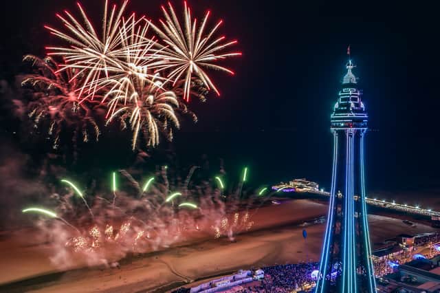 
Blackpool Firework Championships - Indian company Azan Morani Fireworks (AMFQ) team light up the skies - Picture Greg Wolstenholme