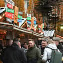 Manchester Christmas Markets 2021 Credit: David Hurst/JPI