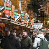 Manchester Christmas Markets 2021 Credit: David Hurst/JPI