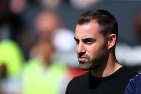 Ruben Selles is the manager of Reading - who Blackpool face on Saturday. (Photo by Charlie Crowhurst/Getty Images)