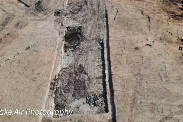 A 'significant' Iron Age Settlement has been discovered at Bourne Hill in Thornton - Take Air Photography