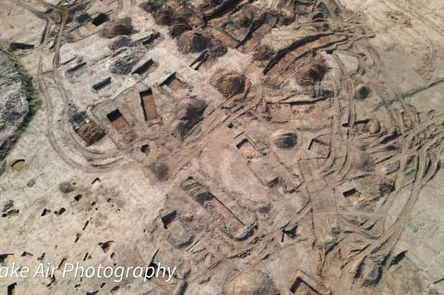 A 'significant' Iron Age Settlement has been discovered at Bourne Hill in Thornton - Take Air Photography