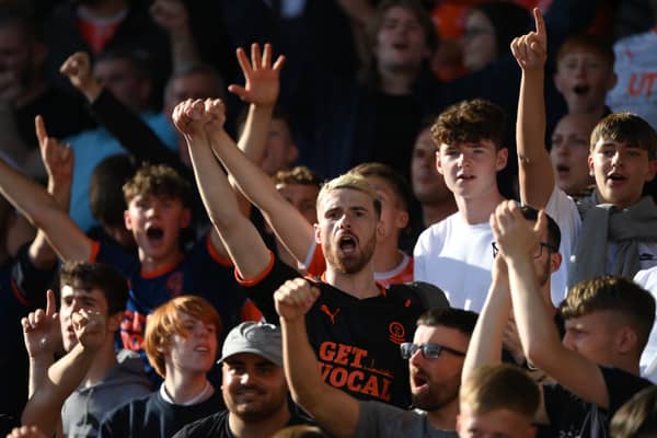 Blackpool fans  