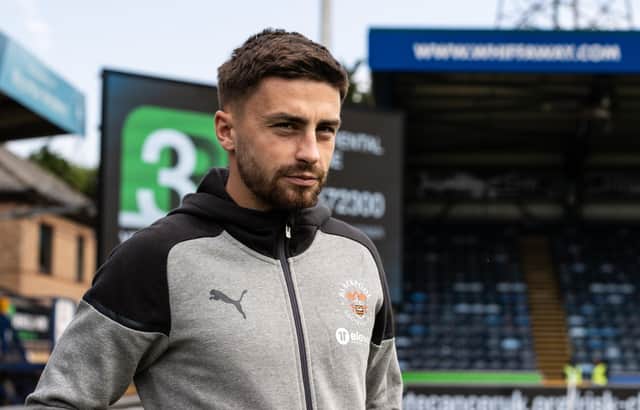 Blackpool winger Owen Dale