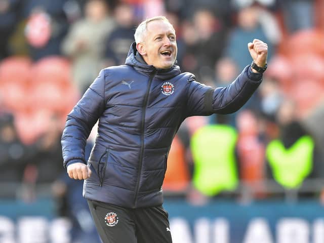 Blackpool boss Neil Critchley
