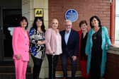 The Nolan Sisters, Anne, Coleen, Linda, Brother Tommy, Denise and Maureen open a Nolans Plaque at The Cliffs hotel in Blackpool Picture: Aaron Parfitt 