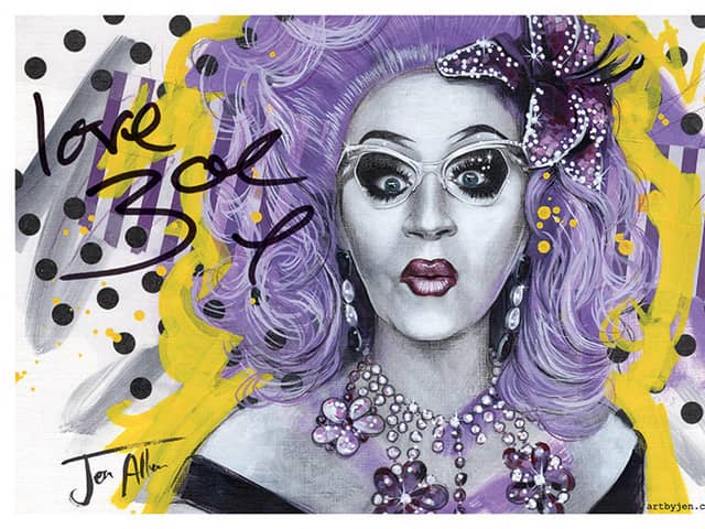 Love Zoe Print  by Jen Allen 