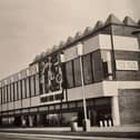 February 1969. This photo shows Blackpool Central Beach new development - the Golden Mile Arcade
