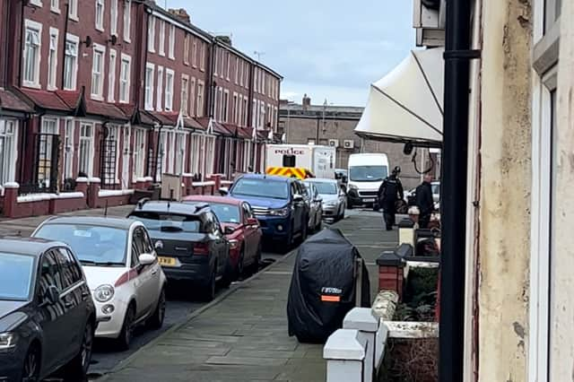 Lancashire Police dicover huge £600,000 cannabis farm in St Bedes Avenue, South Shore, Blackpool. Pic credit Aaron Dunn

