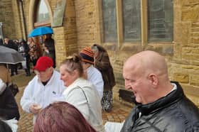 An emotional service took place at St John’s Church in Blackpool for friends and family to pay tribute to Charlene Downes, who went missing exactly 20 years ago today.