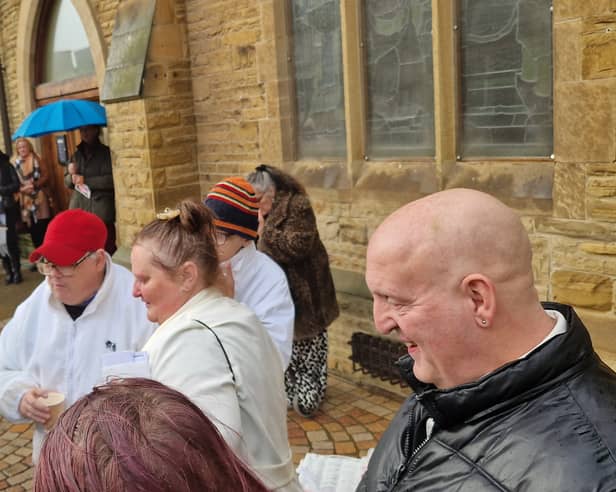 An emotional service took place at St John’s Church in Blackpool for friends and family to pay tribute to Charlene Downes, who went missing exactly 20 years ago today.