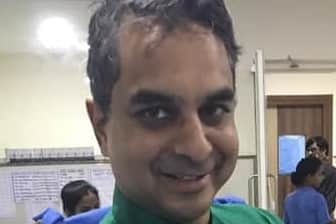 Surgeon Amal Bose at Blackpool Victoria Hospital