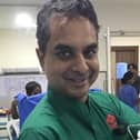 Surgeon Amal Bose at Blackpool Victoria Hospital